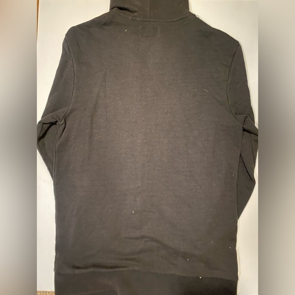 Unsimply Stitched Mens Black Zip Up Cotton M A15 - Picture 2 of 4